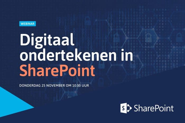 Zynyo - Webinar Digitaal ondertekenen in SharePoint